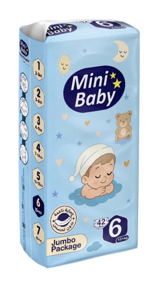 حفاضات Mini Baby رقم 6