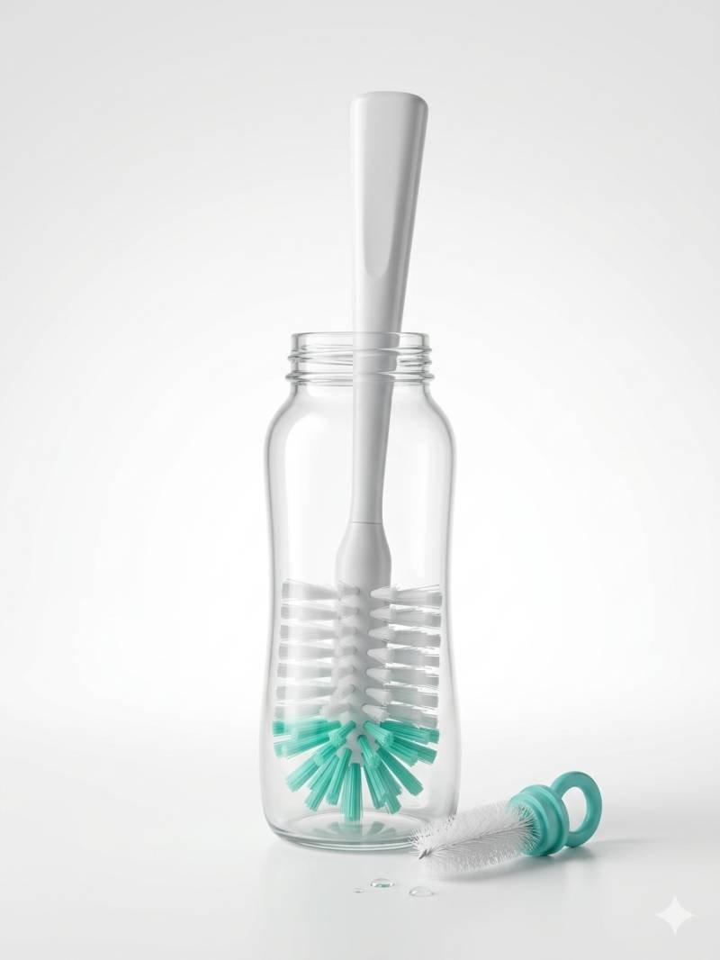 طقم فرشاة رضاعة Mini Bab