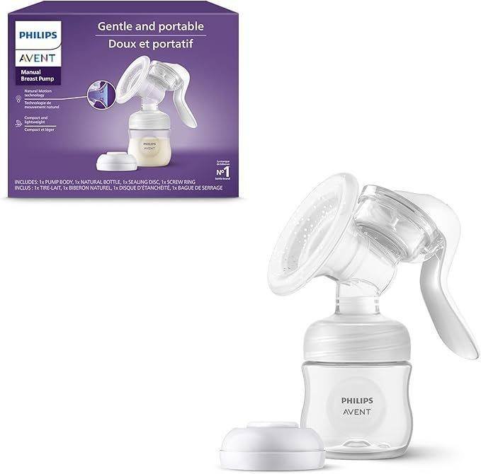 مضخة حليب يدوية Philips Avent Natural Motion