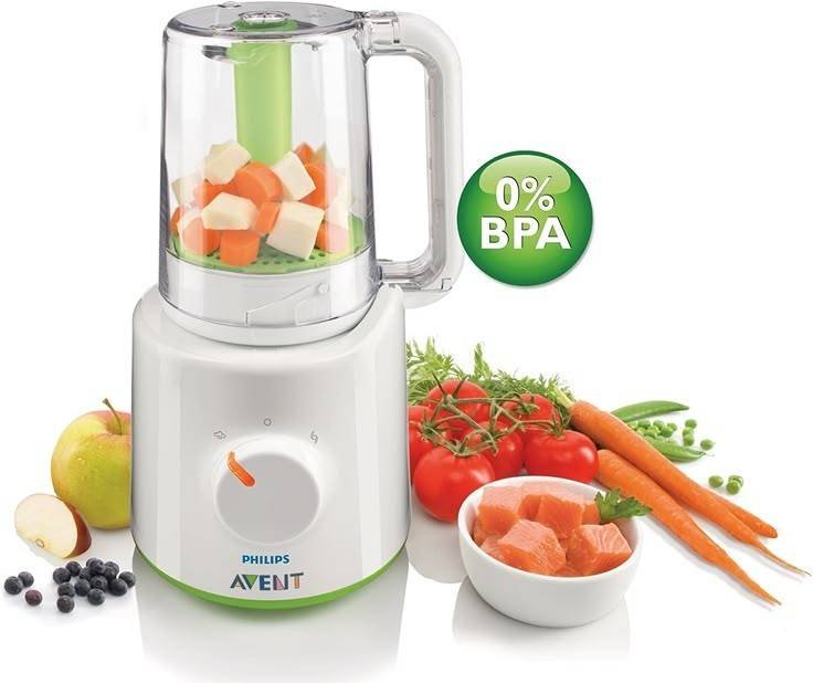 جهاز تحضير طعام الأطفال Philips Avent 2 في 1