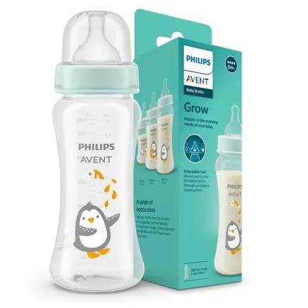 رضاعة Philips Avent Grow سعة 330 مل (6 أشهر+)