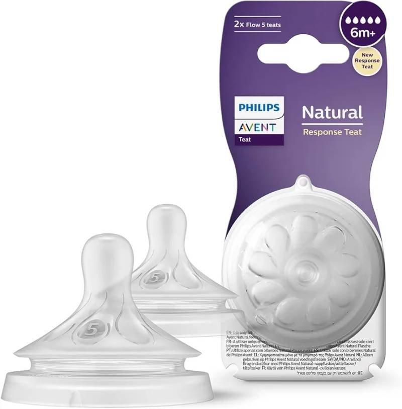 حلمة رضاعة Philips Avent Natural Response – تدفق 5