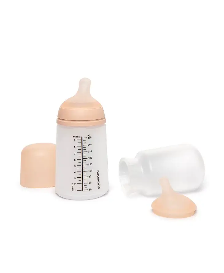 رضاعة سوافينكس Zero.Zero Anti-Colic سيليكون – 270 مل – +3 أشهر