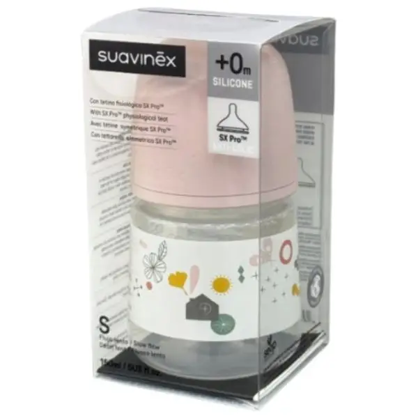 رضاعة سوافينكس Selection SX Pro Anti-Colic سيليكون – 150 مل – من الولادة  