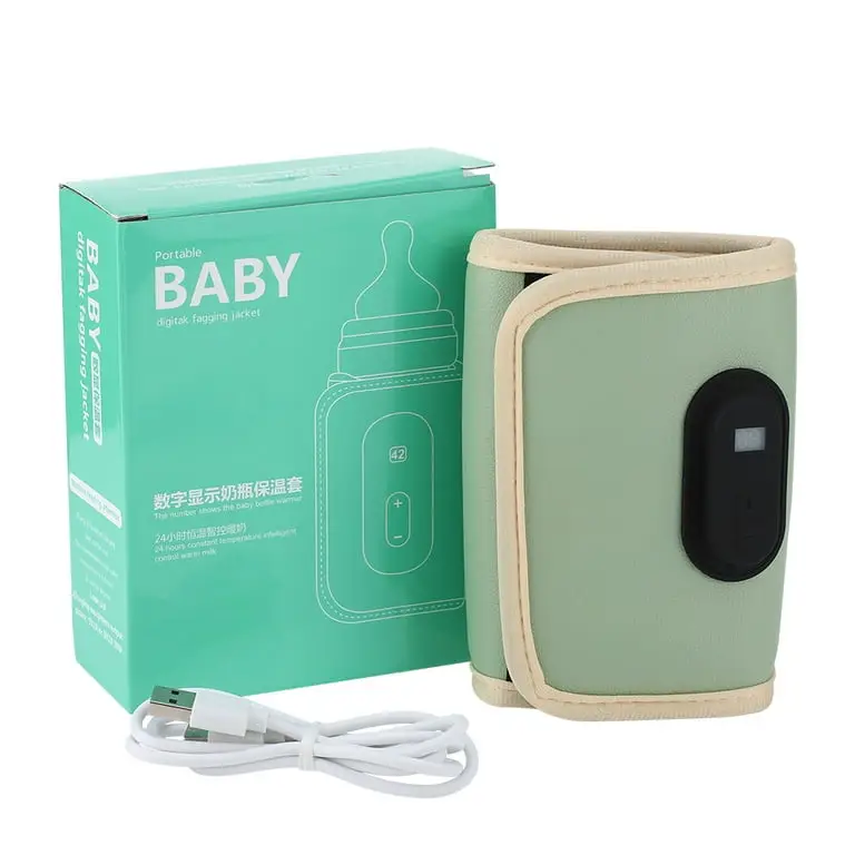 سخان حليب الأطفال المحمول مع شاشة رقمية – Portable Baby Milk Warmer  