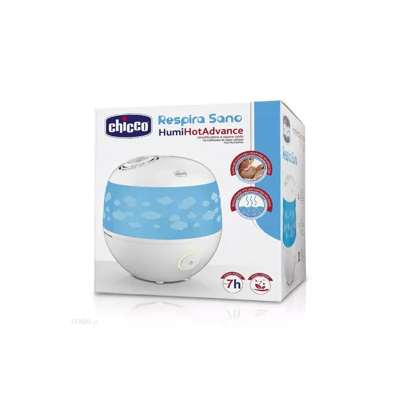 Chicco Respira Sano Humi Hot Advance – جهاز ترطيب الهواء بالبخار الساخن 