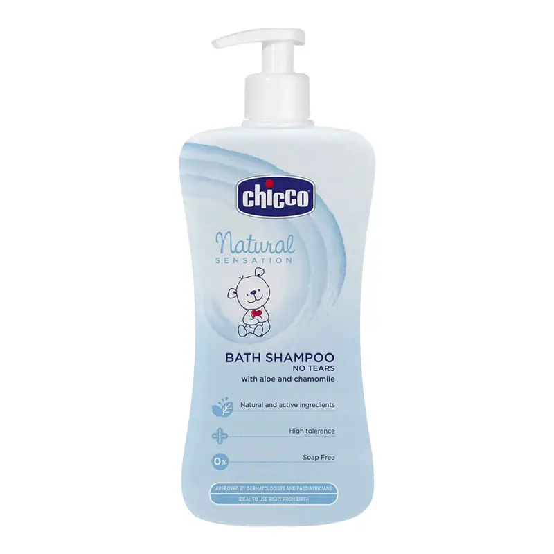 شامبو استحمام الأطفال ناتشورال سنسيشن من تشيكو "Chicco Natural Sensation Bath Shampoo".    