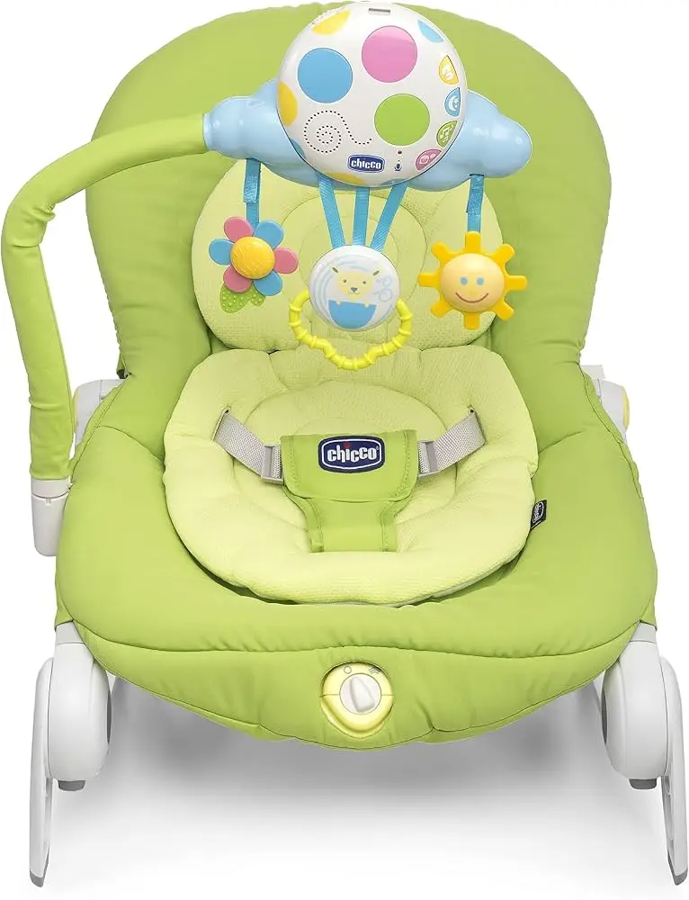 كرسي هزاز للأطفال مع ألعاب تفاعلية من تشيكو "Chicco Baby Rocker / Bouncer"