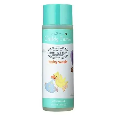 غسول الأطفال غير المعطر (Baby Wash Unfragranced) - 250 مل  
